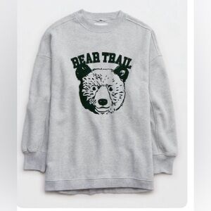 Aerie Getaway Sweatshirt Bear